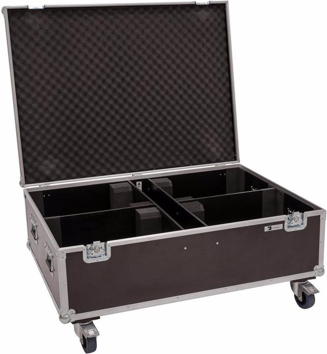 Actual product image Roadinger Flightcase 4x LED THA-150F Theater Spotlight (Accessories)