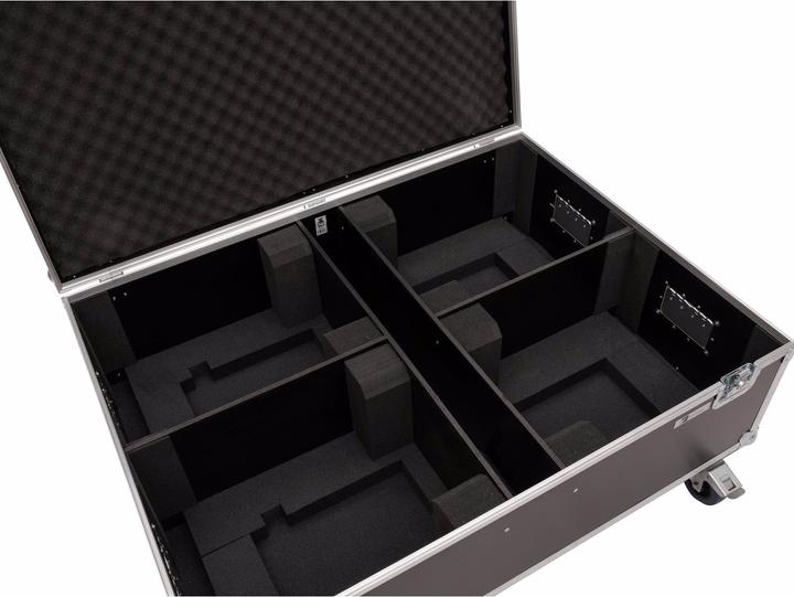 Actual product image Roadinger Flightcase 4x LED THA-150F Theater Spotlight (Accessories)