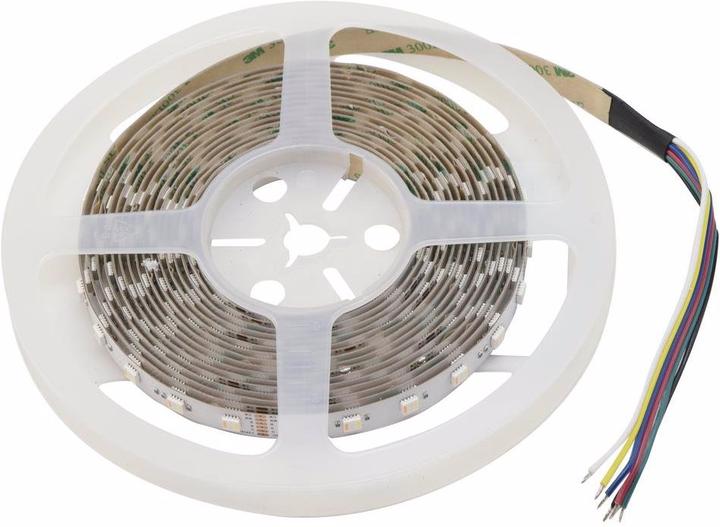 Immagine prodotto Eurolite LED Strip 300 5m 5050 RGB/WW/CW 24V (Bianco caldo, Bianco freddo, RGB, 500 cm, Interno)