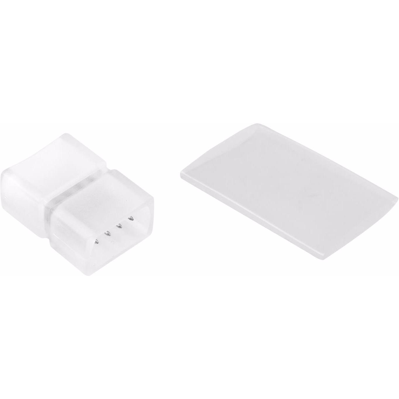 Eurolite, Zubehör Beleuchtung, LED Neon Flex 230V Slim RGB gerader Verbinder