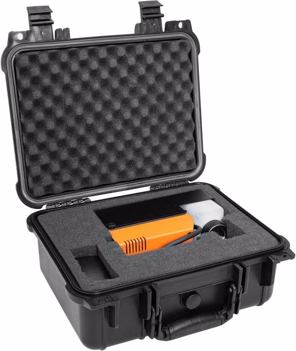 Actual product image Hazebase piccola battery fog machine 12V/200W DMX