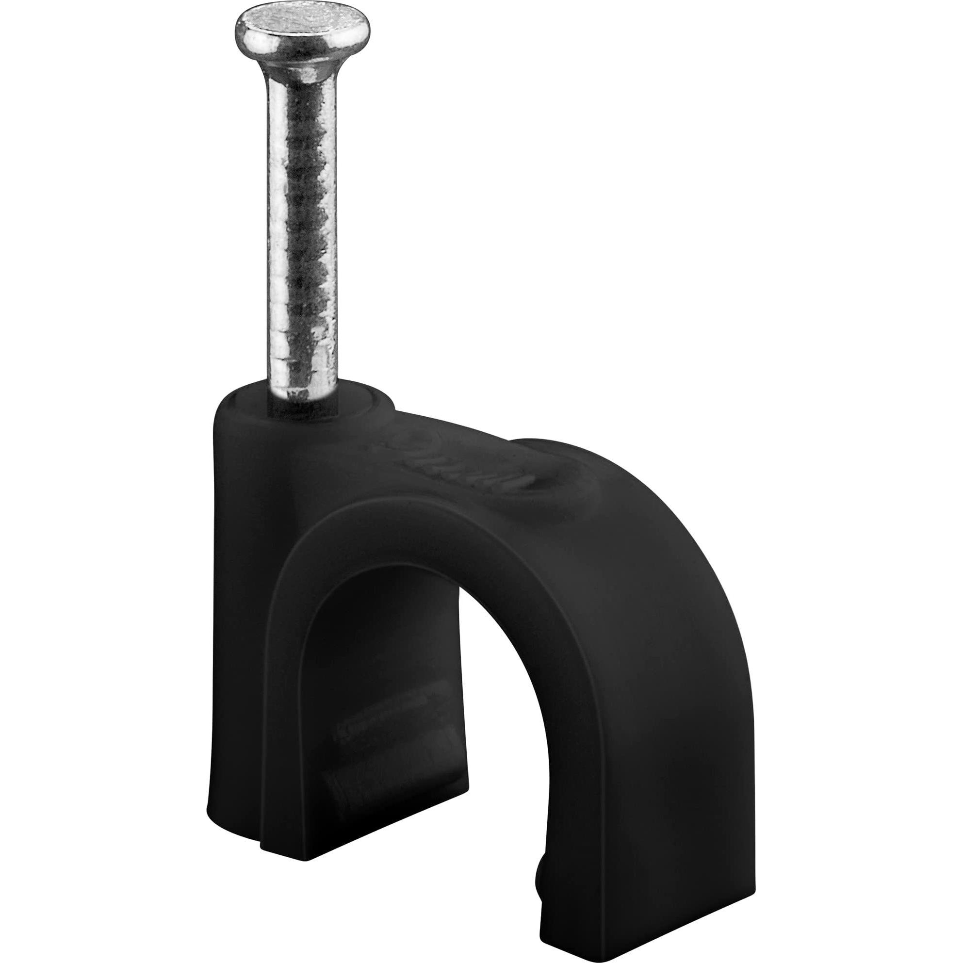 Goobay, Kabelhalter, Kabelschelle 9 mm, schwarz