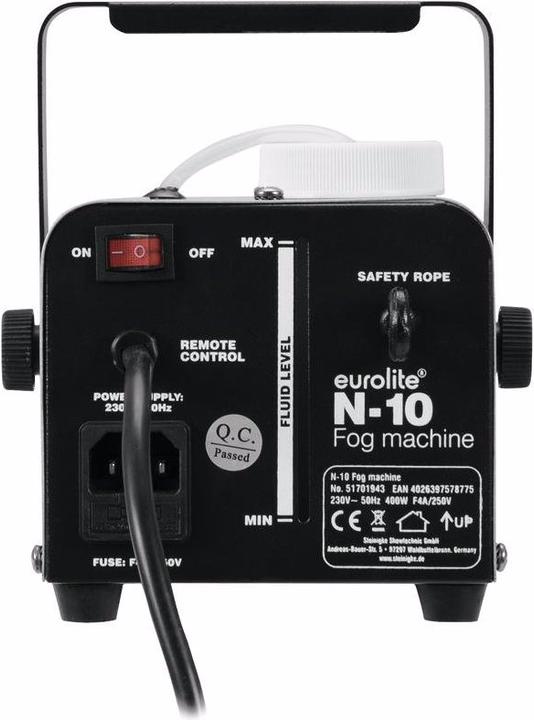 Produktbild Eurolite N-10 Nebelmaschine silber