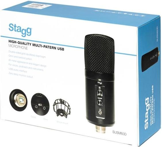 Produktbild Stagg SUSM60D USB-Grossmembranmikrofon
