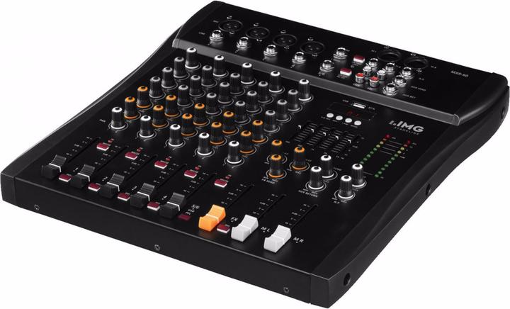 Img Stage Line MXR-60 Konsolen-Mischpult Anzahl Kanäle:6 Bluetooth, USB-Anschluss (Studio- und Livemixer)