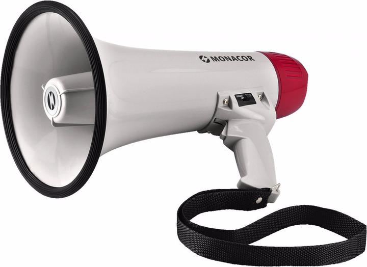 Monacor Megaphon 15W Sirene, LS-Regelung (Megaphon)