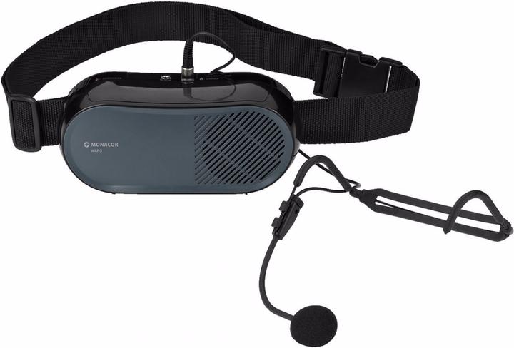 Actual product image Monacor Microphone active set with line input 7W 6-8h