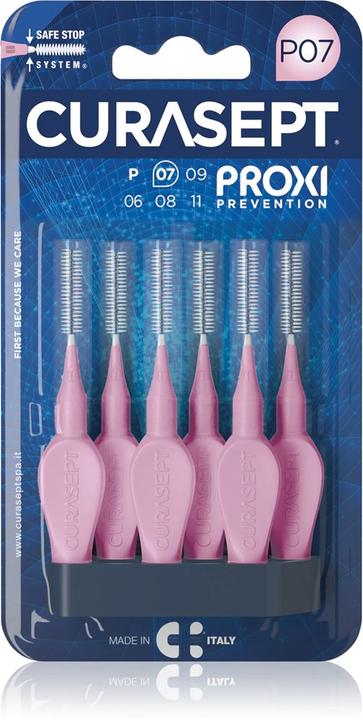 Actual product image Curasept Proxi Prevention P07 Interdental Brush 6 Brushes (1x)