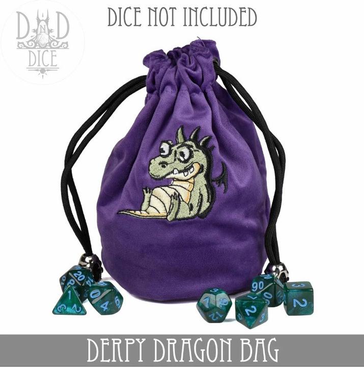 Produktbild DnD Dice Derpy Dragon Dice Bag