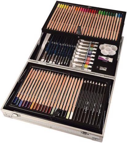 Actual product image Daler-Rowney Complete Artist Kit (Multicoloured, 122 x)