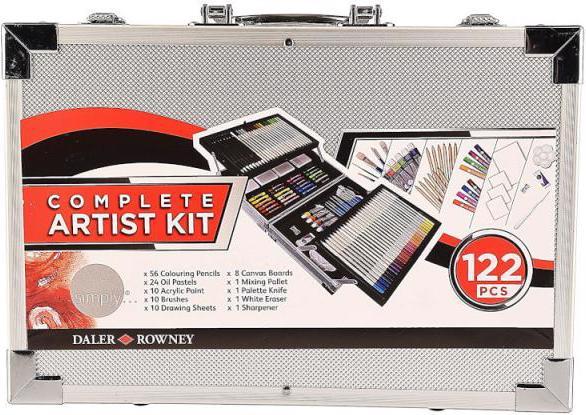 Produktbild Daler-Rowney Complete Artist Kit (Mehrfarbig, 122 x)
