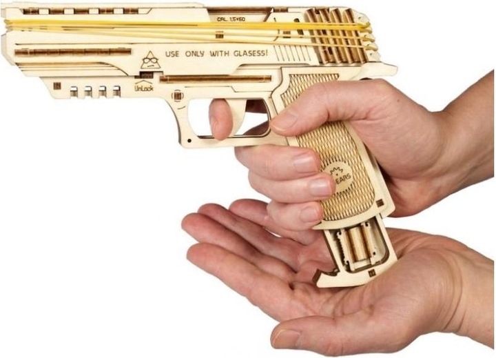 Actual product image Ugears Small firearm