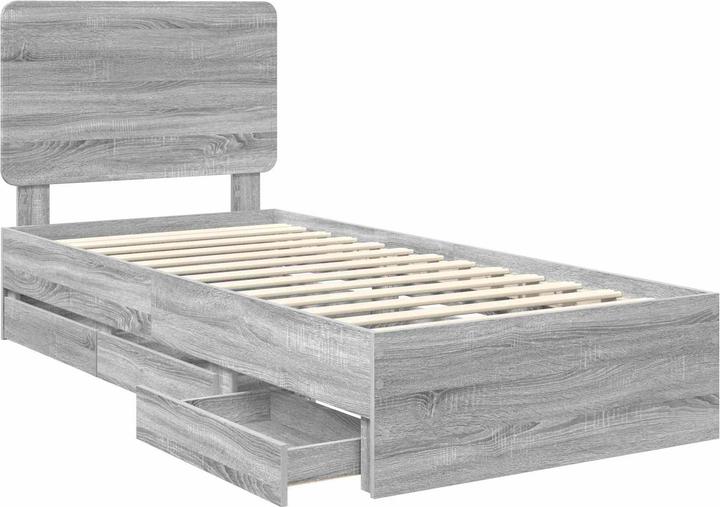 Actual product image vidaXL Moderner Bettrahmen (90 x 200 cm)