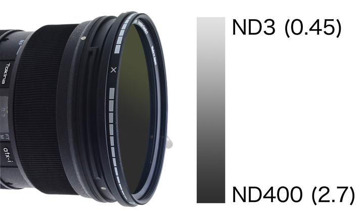 Actual product image Hoya Variable Density II ND3-400 Filter (72 mm, Neutral density filter, 72 mm)