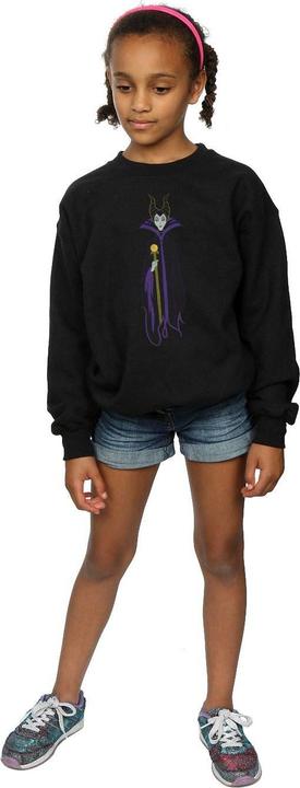 Produktbild Disney Sleeping Beauty Classic Maleficent Sweatshirt Mädchen (140, 146)