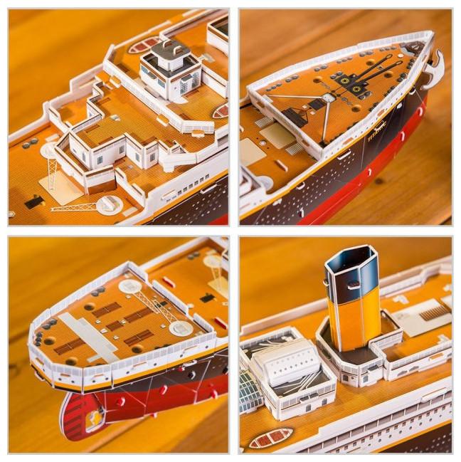 Image du produit Cubicfun Cubic Fun 3D Puzzle Titanic Grand (113 pièces)