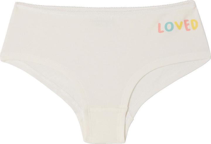 Immagine prodotto Vertbaudet 7er-Pack Mädchen Shortys LOVED, Bio-Baumwolle BASIC (92, 98, Confezione da 7)