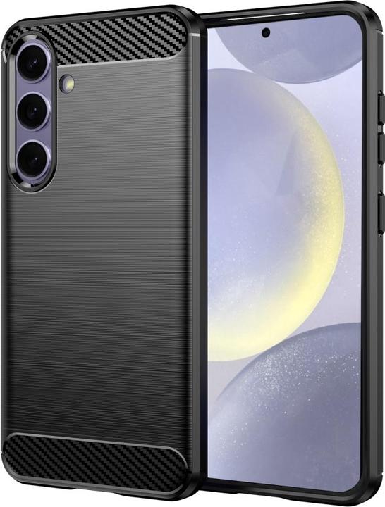 Image du produit Screenguard Étui Carbon Brushed Soft TPU (Samsung Galaxy S24+)