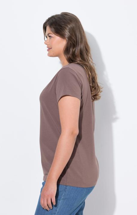 Immagine prodotto Laurasøn T-shirt con scollo a V, mezze maniche e OEKO-TEX Made in Green (44, 46)