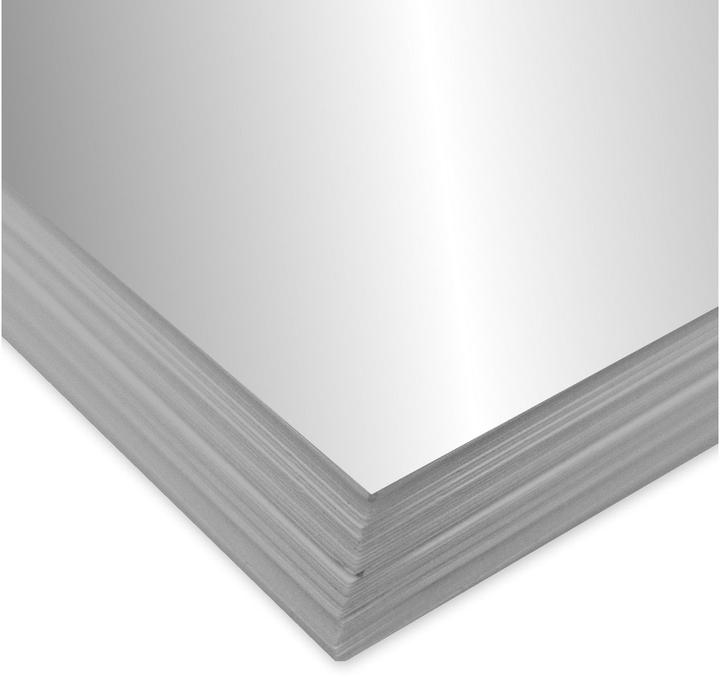 Produktbild Ursus Tonzeichenpapier A4, 130 g/m², 100 Blatt, Silber (A4, 130 g/m²)