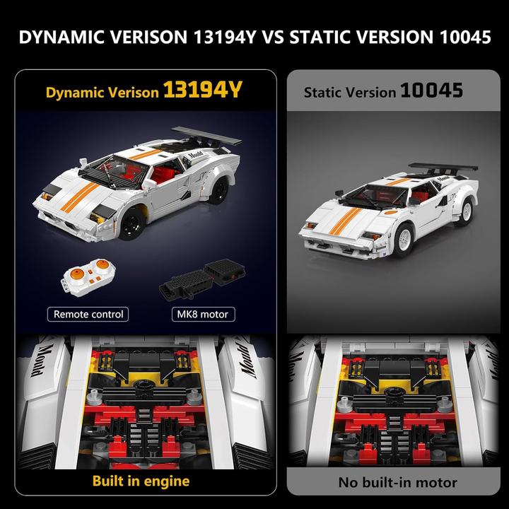 Produktbild Mould King Italienischer Sportwagen Lambo (motorisiert)