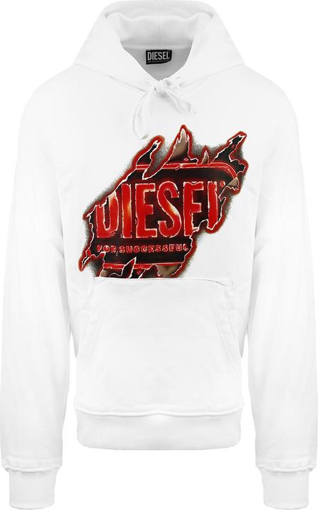 Actual product image Diesel Herren Sweatshirt Volkan Baumwolle - Casual - Grösse L (L)