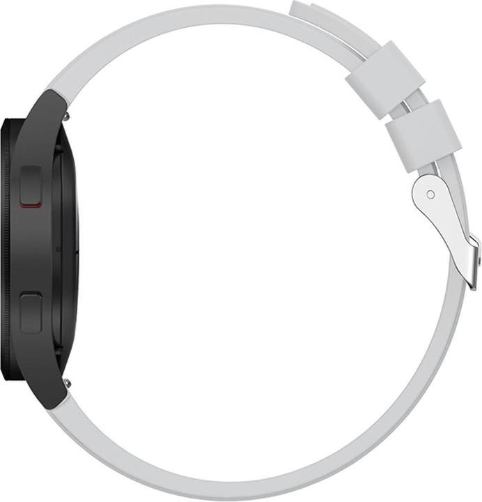 Produktbild König Design Sport Ersatz Armband für Samsung Galaxy Watch 4 Classic 46 mm Silikon Band Loop (Silikon)