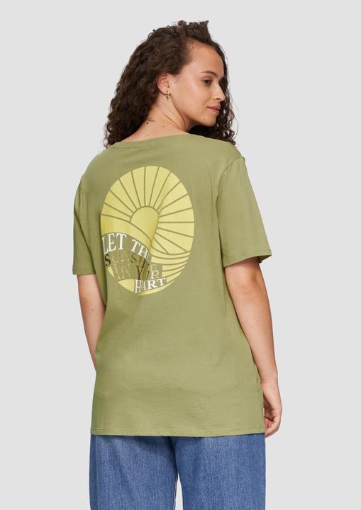 Image du produit S.Oliver T-Shirt T-Shirt aus Baumwolle mit Print-Detail (44)