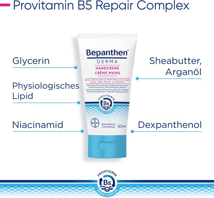 Produktbild Bepanthen Derma Regenerierende Handcrème (50 ml)