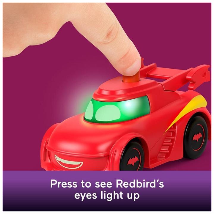 Immagine prodotto Fisher-Price Batwheels Lichteffekt Rennautos - Redbird & Friend