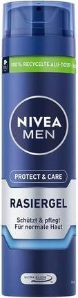 Immagine prodotto NIVEA Men, Protect & Care, gel da barba per uomo, 200 ml (200 ml, Gel da barba)