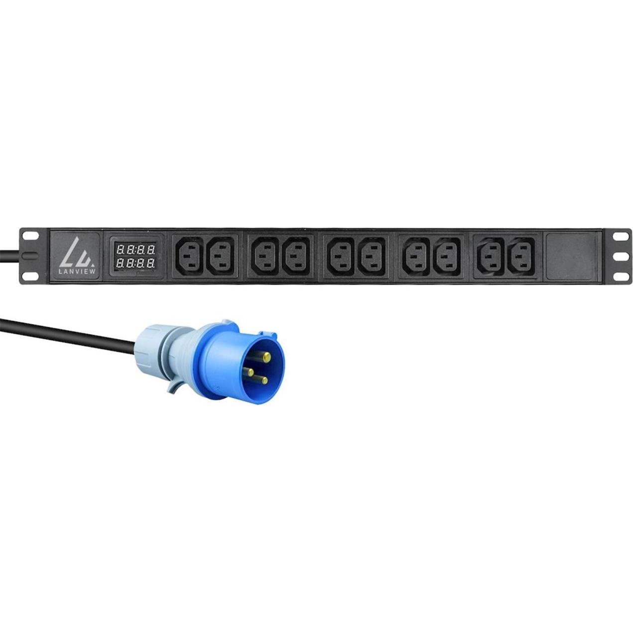 Lanview 19" rack mount power strip, USV Zubehör