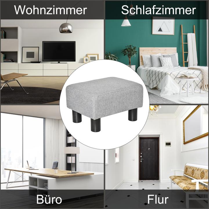 Produktbild Homcom Fusshocker vielseitig einsetzbar