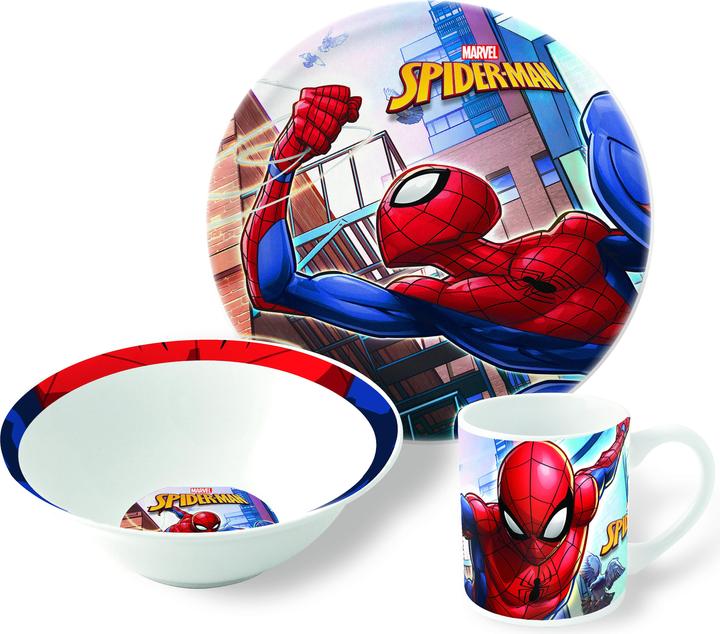 Produktbild Spiderman - 3-Piece Ceramic Gift Set (78365)