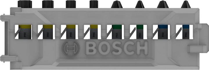 Produktbild Bosch Professional Zubehör PRO Impact Mixed Pack, PH1 PH2 PZ1 PZ2 T15 T20 T25 T30, 25 mm, 8-tlg.