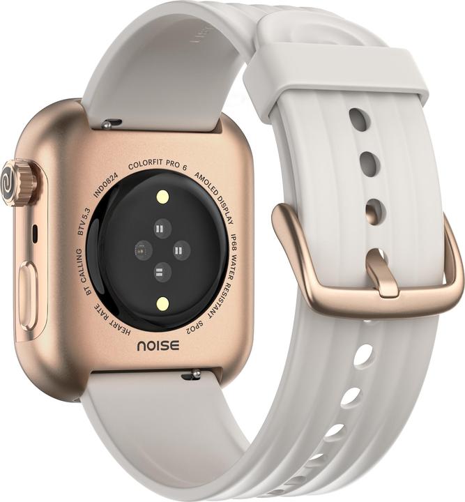 Actual product image Noise Pro 6 Smartwatch Ivory Gold (37 mm)