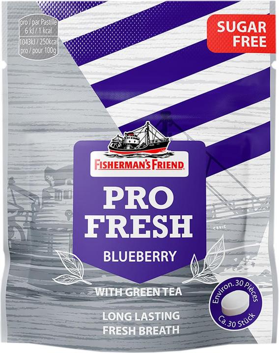 Produktbild Fisherman's Friend Bonbons Pro Fresh Blueberry (1 Stk., 17 g)