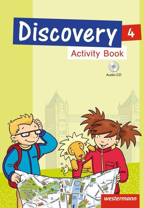 Produktbild Discovery 4. Activity Book mit CD (Deutsch, Englisch, Grit Bergner, Kirstin Jebautzke, Melanie Behrendt, Nikola Mayer, 2014)
