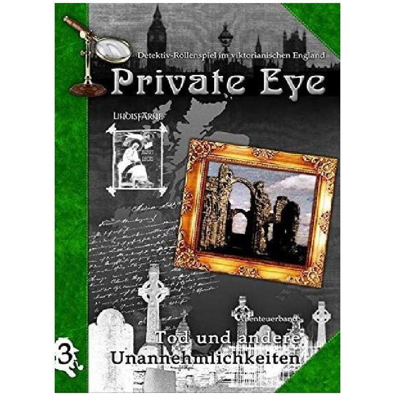 Redaktion Phantastik RPG196676 - Private Eye: Tod und andere Unannehmlichkeiten, Abenteuerband 3 (DE-Erweiterung) (Deutsch) (RPG196676)
