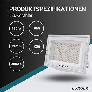 Actual product image Luxula LED floodlight (15000 lm, IP65)