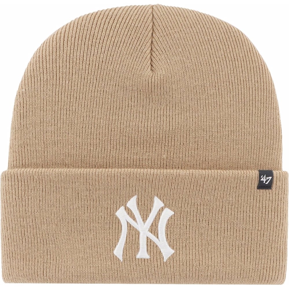 47 Brand, Herren, Mütze, Beanie Haymaker Ny Yankees, Beige