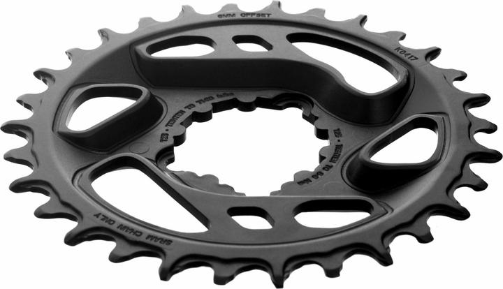Actual product image Sram X-Sync Eagle CF chainring 6mm 12-speed (30)