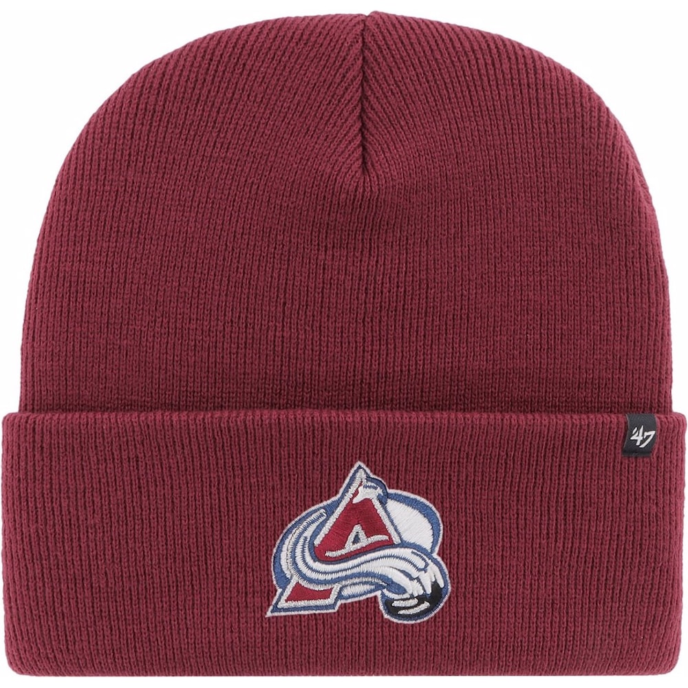 47 Brand, Herren, Mütze, Beanie Haymaker Colorado Avalanche, Rot