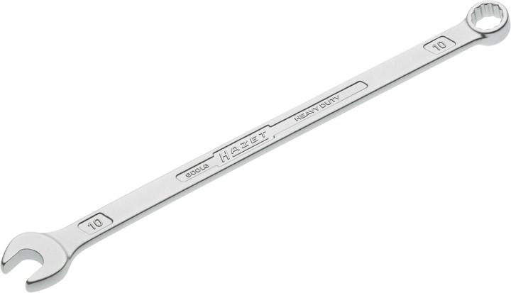 Produktbild HAZET Ring-Maulschlüssel ∙ extra lang ∙ schlanke Bauform 600LG-10 ∙ Aussen Doppel-Sechskant-Traction… (10 mm)