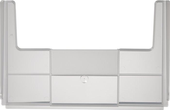 Image du produit LA-KA-PE Séparateur pour bac d'étagère l. 230 mm PP transparent, ouvert (23 cm)