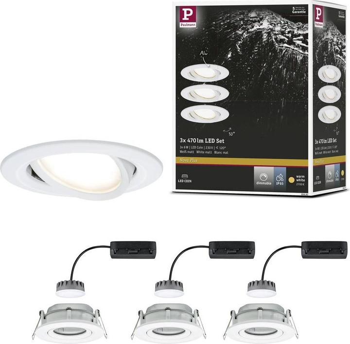Produktbild Paulmann Einbauleuchte Nova Plus Set (1275 lm)