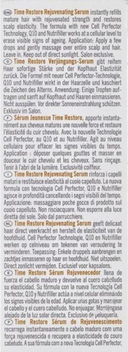 Produktbild Schwarzkopf Q10 Plus Time Restore Rejuvenating Serum 30 (30 ml)