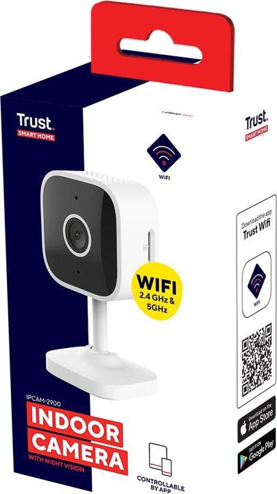 Immagine prodotto Trust IPCAM-2900 INDOOR WI-FI CAMERA (2304 x 1296 Pixels)