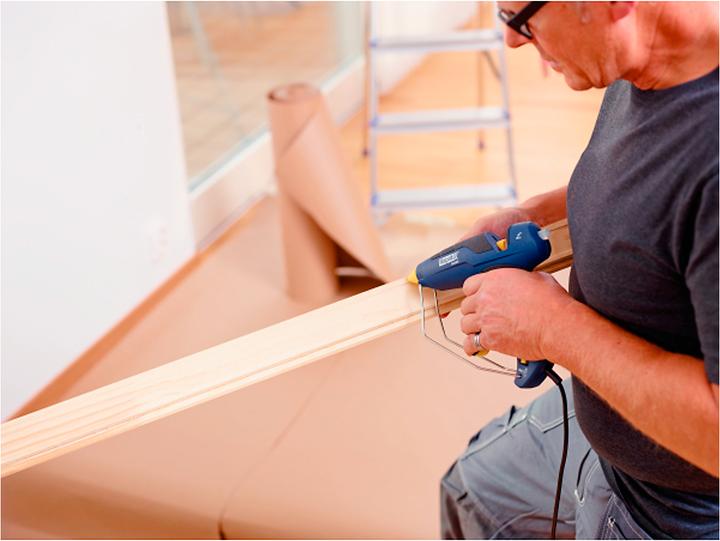 Immagine prodotto Rapid EG280 Pistola incollatrice, per stick di colla ø 12 mm, tempo di riscaldamento 3 minuti