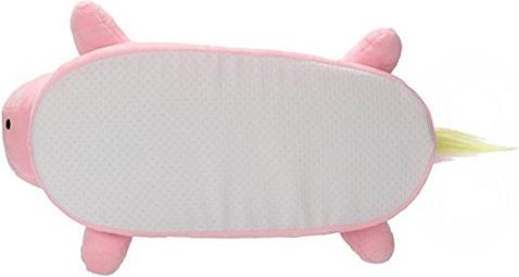 Produktbild MU Classic Einhorn Slipper Hausschuhe - Finken aus Plüsch - Grösse 35-41 - rosa (35, 36, 37, 38, 39, 40, 41)